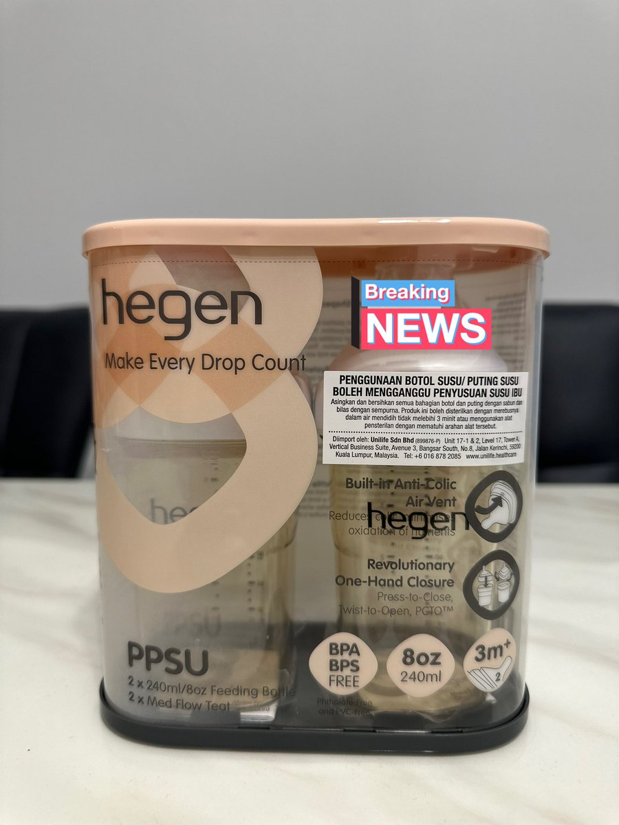 redpanda930's tweet photo. Anyone yg pernah pakai botol ni kn https://t.co/iuKepsO7LL
Baby korang suka xπ?
#hegen #baby #similac #4month #malaysia #madani #botolsusu #milkbottle #AsianGames2023
#mother #milk #shopee #tv3 #beritaharian #viral #x #trendingnewsmalaysia https://t.co/UNWWN6ZVTf