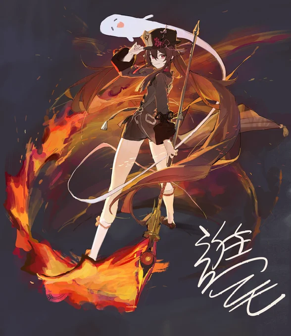 AX2023のGenshin impact x pixivブースで描きました #原神    #原神3周年    #Genshin    #GenshinImpact3Years