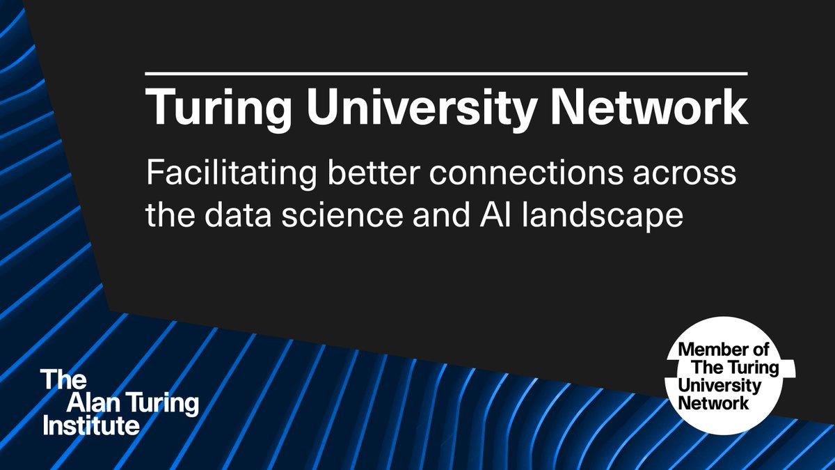 CovUniResearch's tweet image. We&apos;re pleased to announce that we have joined the #TuringUniversityNetwork. 🙌

@turinginst offers UK universities collaboration &amp;amp; networking opportunities in academia, industry &amp;amp; the public sector, supporting the future of #DataScience and #AI. ⤵️
coventry.ac.uk/news/2023/cove…