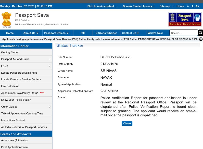 ashish_nit's tweet photo. @passportsevamea Police verification completed before one month but it’s pending from passport office Bhubaneswar . Please do needful as we have abroad journey in next 10 days. https://t.co/meDBnbDVg6