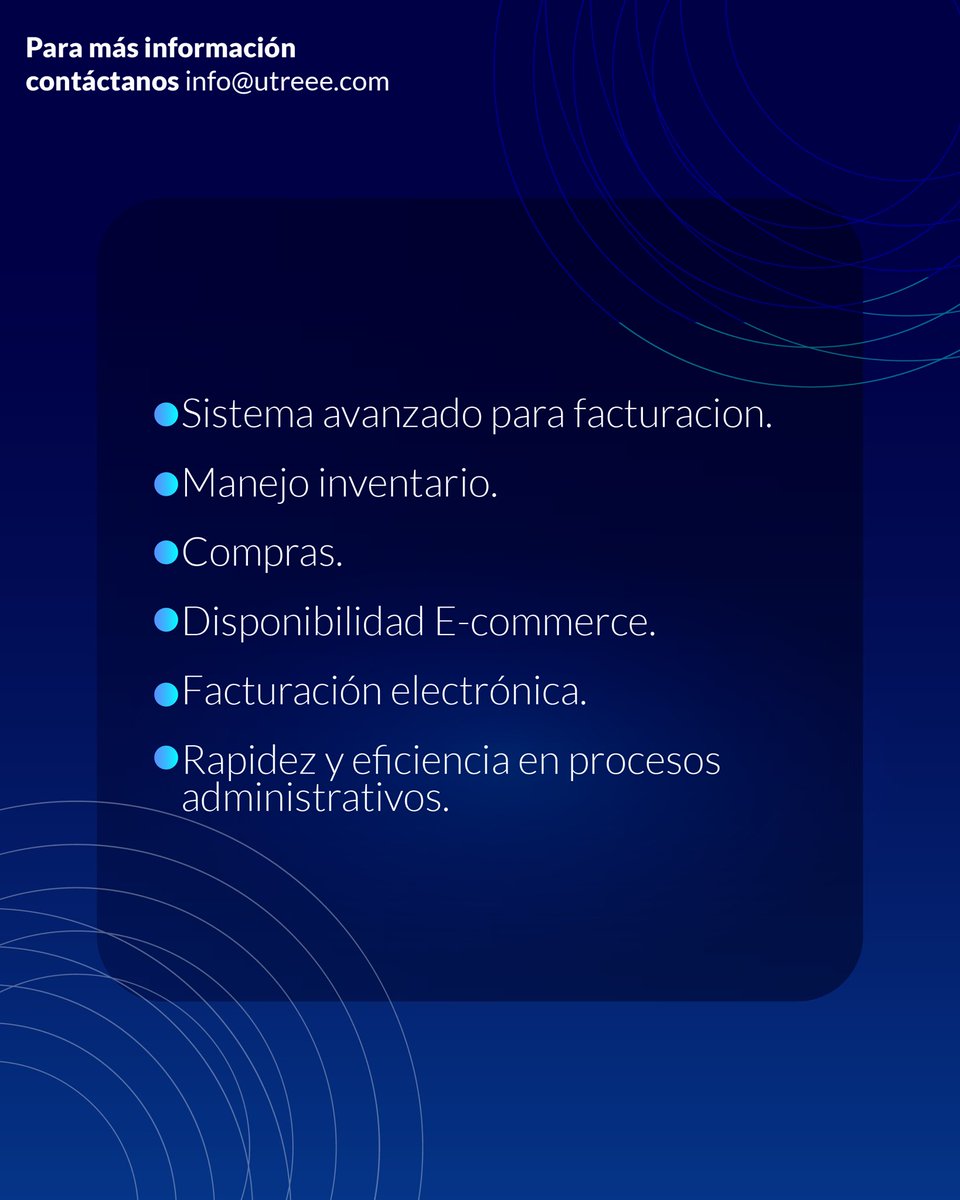 utreeeitadvance's tweet photo. Logre tareas recurrentes de la forma más fácil y efectiva implementando estos dos productos #EMOS + #IMPERIAL La solución para la facturación electrónica y la gestión de su Ecommerce🤩
Conozca mucho más realizando una cita con nosotros. Envíenos un correo: info@utreee.com📲 https://t.co/tMsSDe1Upe