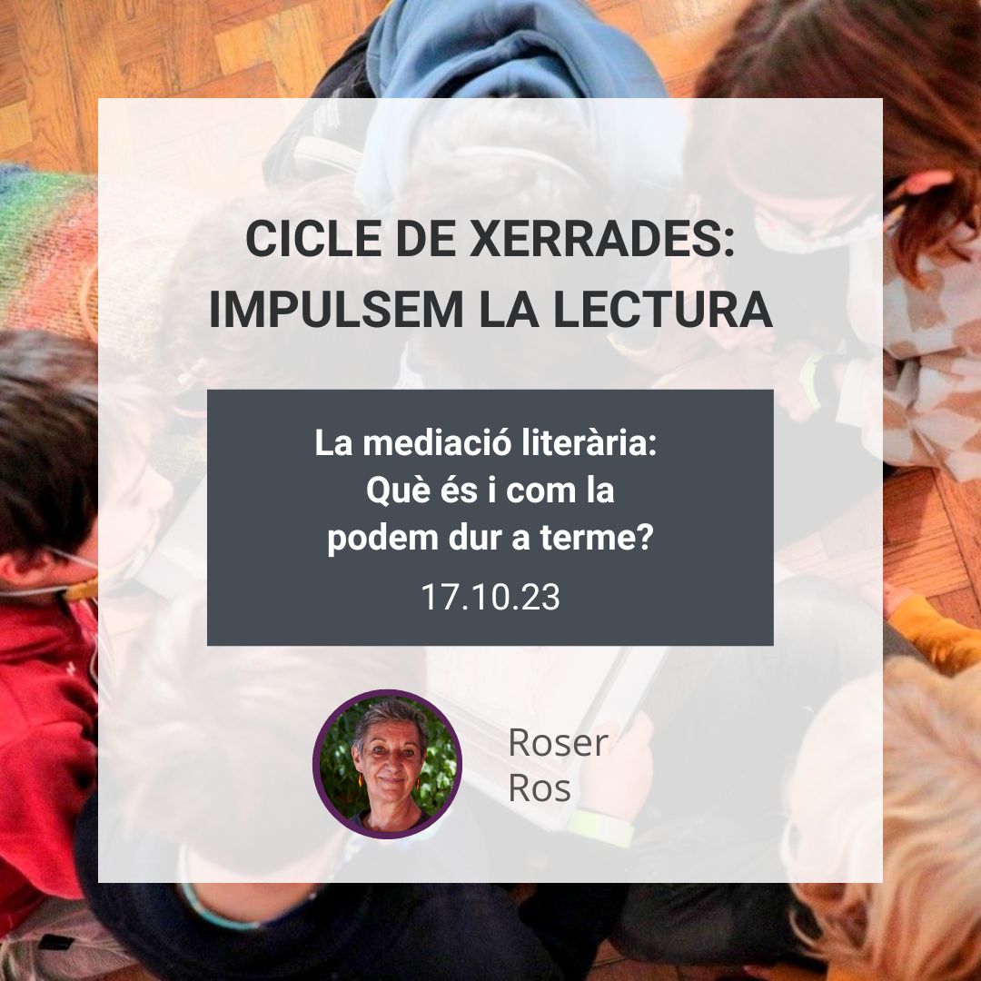 NatiBergada's tweet photo. ���� La mediació literària: Què és i com la podem dur a terme?

▶️ Ponent: Roser Ros @RoserRV 

👉 Dimarts 17 d’octubre a les 18h

Xerrada en línia, gratuïta i oberta a tothom 😉

Us hi esperem!

https://t.co/rULrwtDFOs https://t.co/T2YjJEyBCk