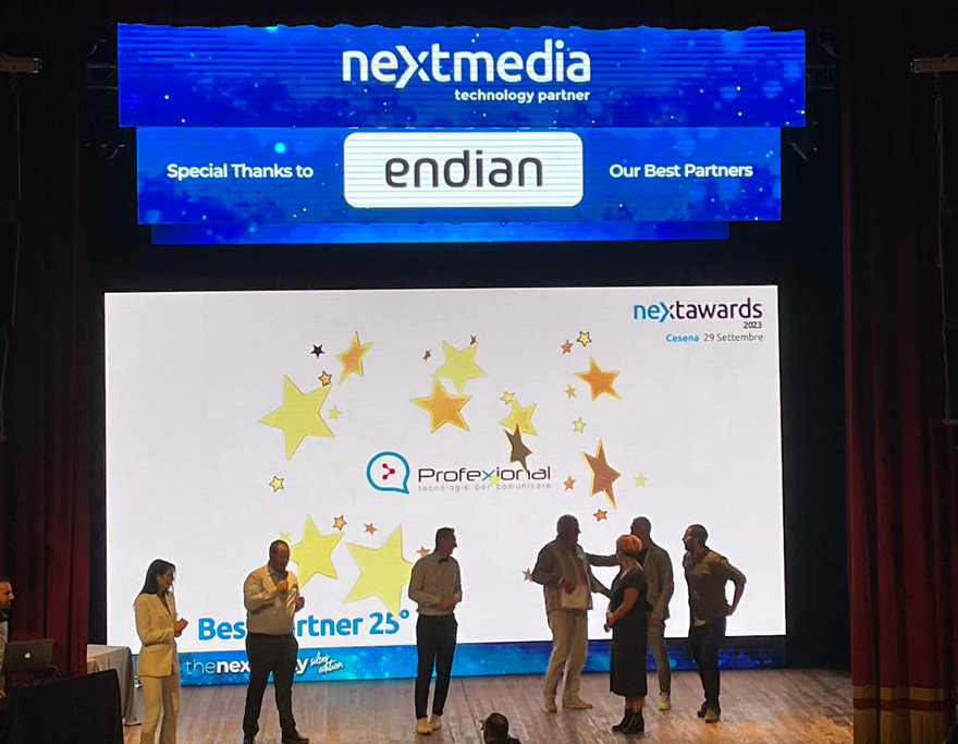 endian_security's tweet photo. Un ringraziamento speciale a tutti coloro che sono passati a trovarci al nostro desk in occasione del Nextparty 2023! E soprattutto un doveroso e sentito grazie a Nextmedia, é stato un piacere celebrare il vostro 25° anniversario aziendale insieme. #endian  #nextmedia #nextparty https://t.co/oCXqevCdD6