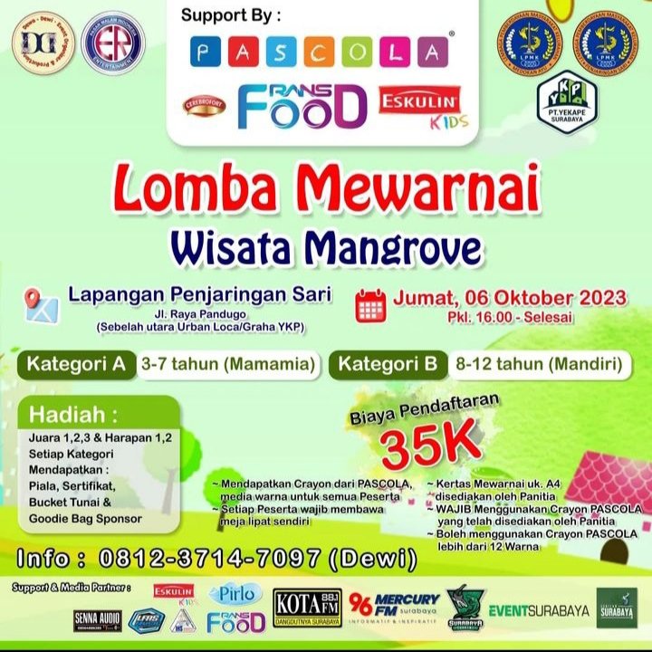 Lomba mewarnai Surabaya