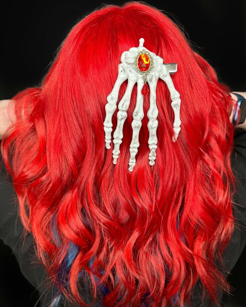 Looking for inspiration for Halloween Hairstyles In 2023 check out my latest post at alexie.co Photo by the amazing @willowgracehair on instagram