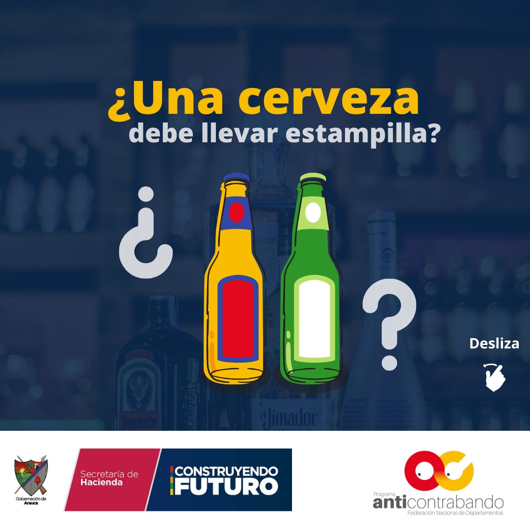GobArauca's tweet image. El Programa Anticontrabando de Arauca te quiere contar lo que debes saber para consumir una cerveza legal.

#TodosContraElContrabando