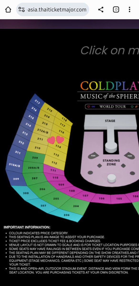 COTTONSUGA's tweet photo. RT ππββοΈ
WTS
1x Ticket Coldplay in Kuala Lumpur
CAT 2 Section 114
DM if interest
#ColdplayMY https://t.co/FBiwZgs6NV