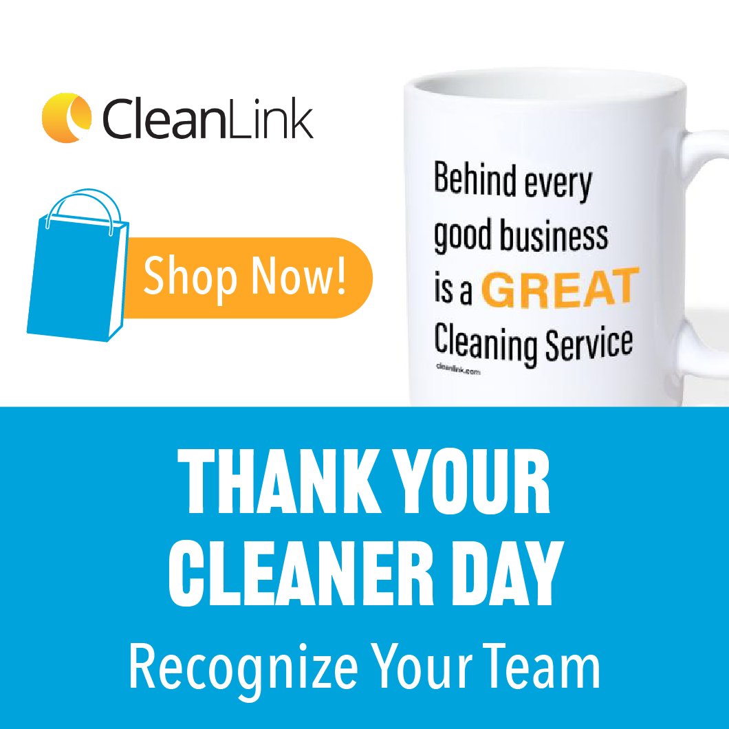 CleanLinkNews's tweet image. Thank Your Cleaner Day is October 18! Show appreciation for your commercial cleaning team with our thoughtful, high quality merchandise specially designed for them. Explore the CleanLink Merch Store today! Shop now: bit.ly/43OScWG #thankyourcleanerday #merchstore #clean
