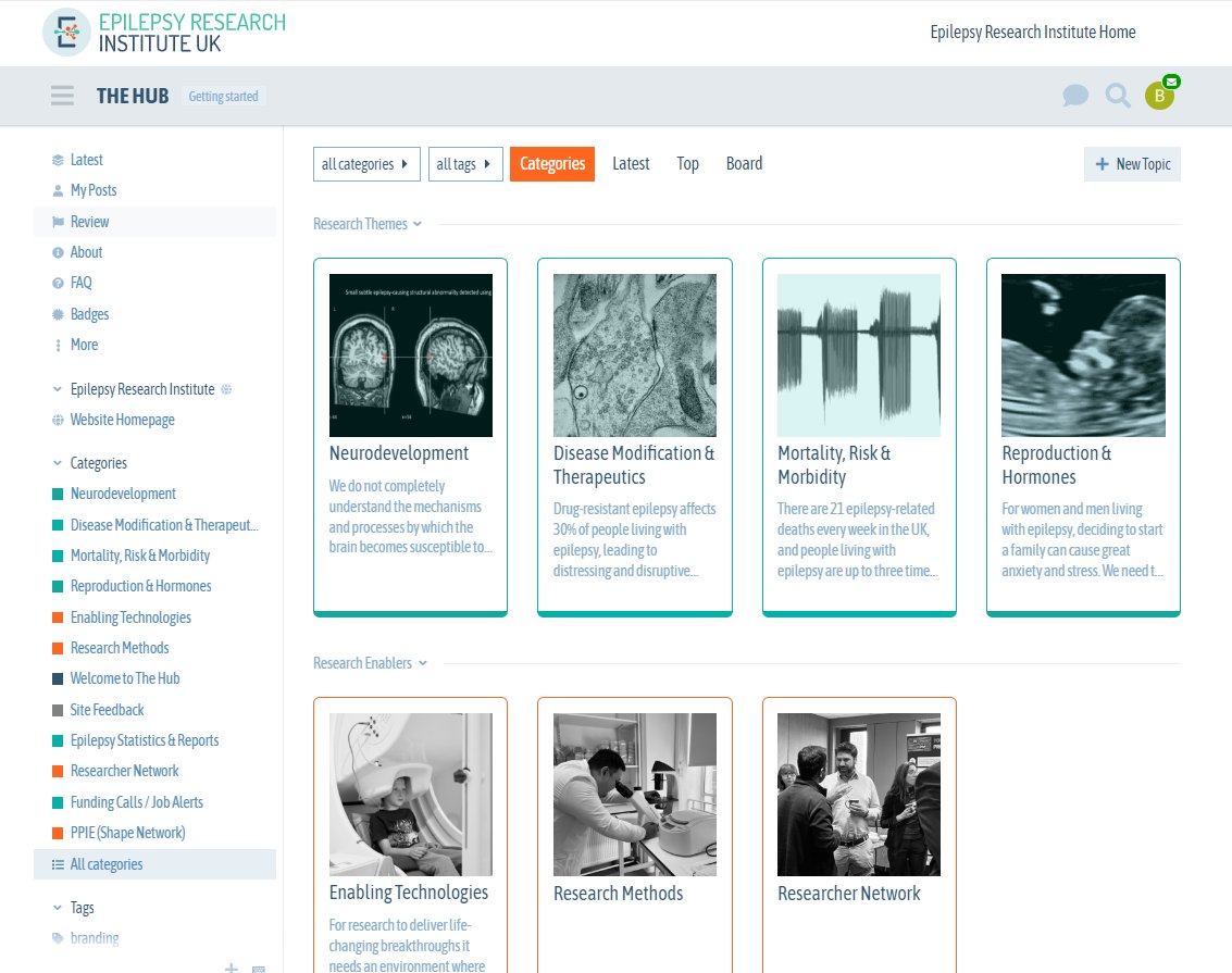 EpilepsyInst's tweet photo. Introducing The Hub – the #EpilepsyResearchInstitute portal for researchers working in epilepsy and its associated conditions. Find opportunities for funding, a discussion forum on our key research themes, workshops, vacancies, PPIE and much more here: https://t.co/jzsxkRDygp https://t.co/BzqaFUhCB5