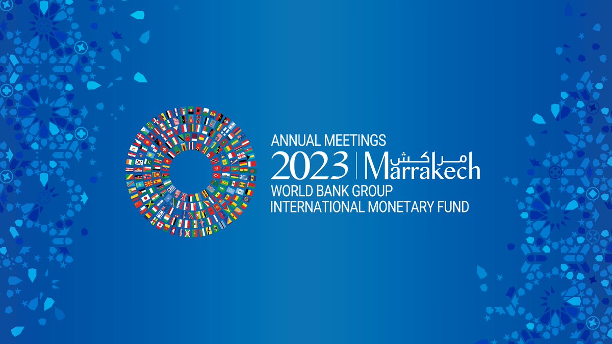 MoroccoAM2023's tweet photo. 🇲🇦 Marrakech, ready to welcome the world for historic @WorldBank and @IMFNews Annual Meetings (Oct 9-15), becomes the first African city hosting in 50 years.
▶️Together, we'll address climate change, food security, geopolitics, and more !
#AM2023 #RoadtoMarrakech https://t.co/j8lnfJluKF