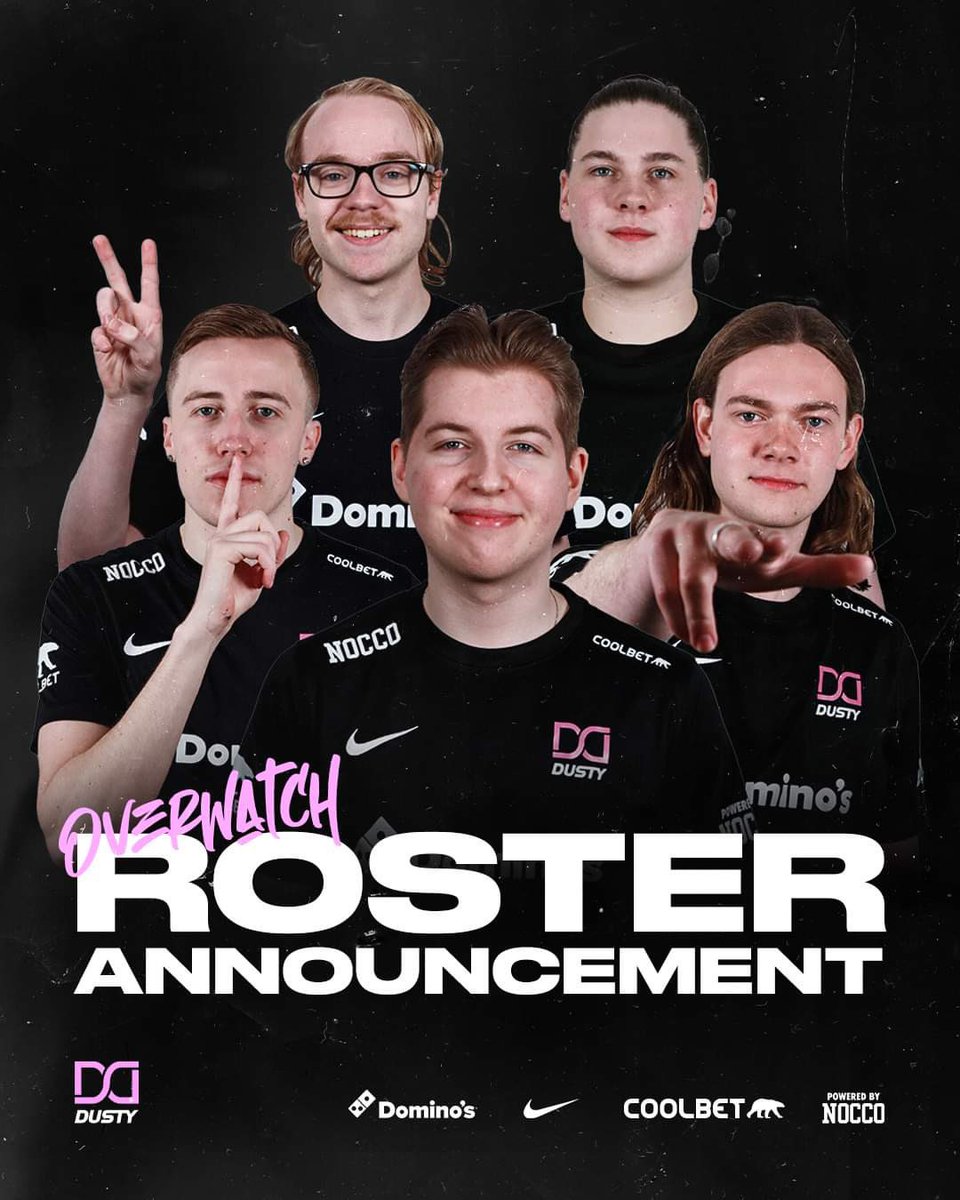 Við höldum áfram að bæta við okkur keppnisliðum. Bjóðið velkomna Overwatch lið DUSTY💥
#DreamDusty