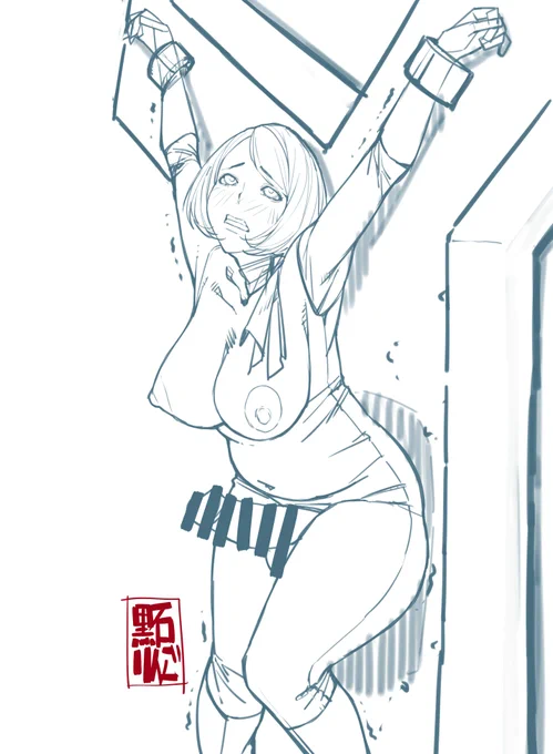 有償リクエスト…少し描いてみました こんな感じで… 明日から仕事がまた始まるのでしばらく寝かせます