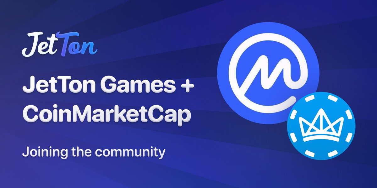 JetTonGames's tweet photo. 📢 We're excited to be part of the CMC-Community!
🔽Check out our profile and buckle up! 🚀
🔗https://t.co/e6vmEu54jm🔗
#JetTonGames #CMCCommunity #StayTuned https://t.co/CfoRkv9RT8
