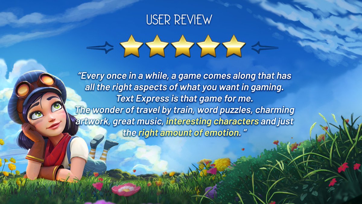 storygiantgames's tweet photo. #userreview #textexpress #notyouraveragewordgame #wordgames https://t.co/7CDdPJ12d7