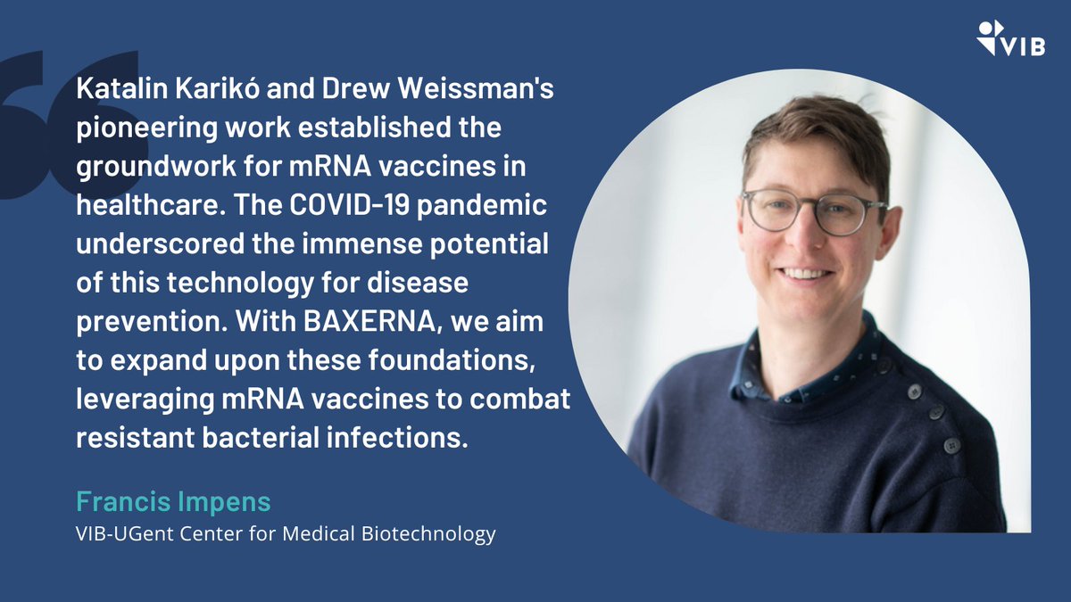VIB (@viblifesciences) on Twitter photo 👏Congratulations to <a href="/kkariko/">Katalin Kariko</a> & <a href="/weissmanlab/">The Drew Weissman Lab</a> on becoming #NobelPrize laureates. A lifetime  achievement celebrating their important research on #mRNA technology in vaccines. 
🤔Did you know VIB, together with <a href="/VUBrussel/">VUB</a>, <a href="/ugent/">UGent</a> and participation of several international 👏Congratulations to <a href="/kkariko/">Katalin Kariko</a> & <a href="/weissmanlab/">The Drew Weissman Lab</a> on becoming #NobelPrize laureates. A lifetime  achievement celebrating their important research on #mRNA technology in vaccines. 
🤔Did you know VIB, together with <a href="/VUBrussel/">VUB</a>, <a href="/ugent/">UGent</a> and participation of several international