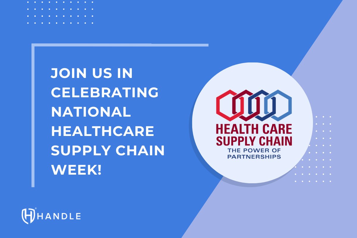 HandleGlobal's tweet photo. We're joining @AHRMMtweets in celebrating National Healthcare Supply Chain Week to recognize the importance of the healthcare supply chain professionals and their exceptional contributions to patient care even amid ongoing supply chain disruptions #SCWeek23 https://t.co/a1HMYHwJde