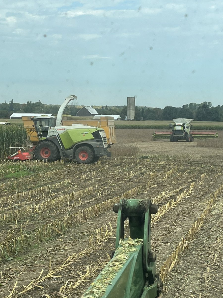 CLAAS in the house today getting things done <a href="/CLAAS_America/">CLAAS North America</a> <a href="/MDDavisDLG/">Matt Davis</a> <a href="/Skippyltd/">Darryl Schipper</a> <a href="/ChrisStover6/">Chris Stover</a> <a href="/milk_4_life/">Marcel Steen</a> <a href="/SVandegoor/">Scott Vandegoor</a> <a href="/FPelleboer/">Florina Pelleboer</a> hammer down!