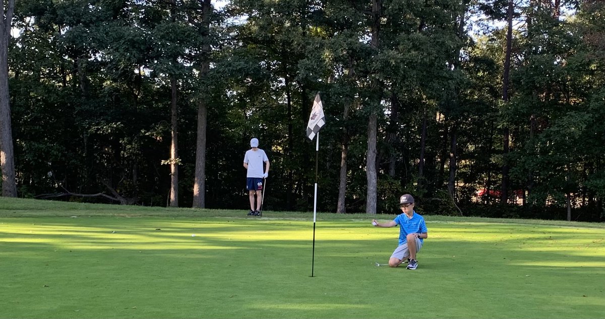 Operation 36  

A player lines up his putt in our first 9 hole event of the semester. He drained it!

#operation36 #juniorgolf