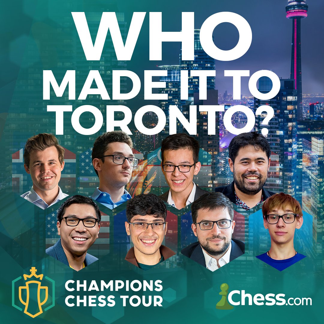 Starting On Saturday: The Champions Chess Tour Finals 2023 Live From  Toronto - Schach-Ticker