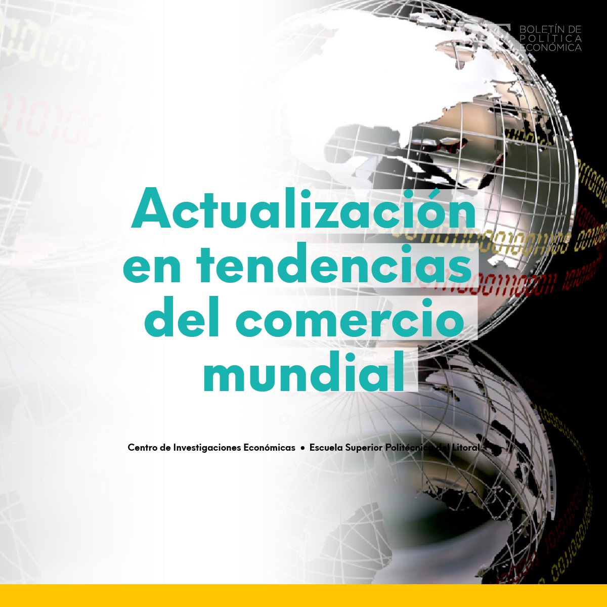 CIEC_ESPOL's tweet photo. En el #artículorecomendado de la semana, Cristina Yoong, analiza exhaustivamente temas como el comercio “verde”, la actividad manufacturera y no manufacturera en China, el conflicto Rusia-Ucrania, y la situación política y económica de Ecuador.
Artículo: https://t.co/BmXMHN7I2O https://t.co/PH2nNGUXWy