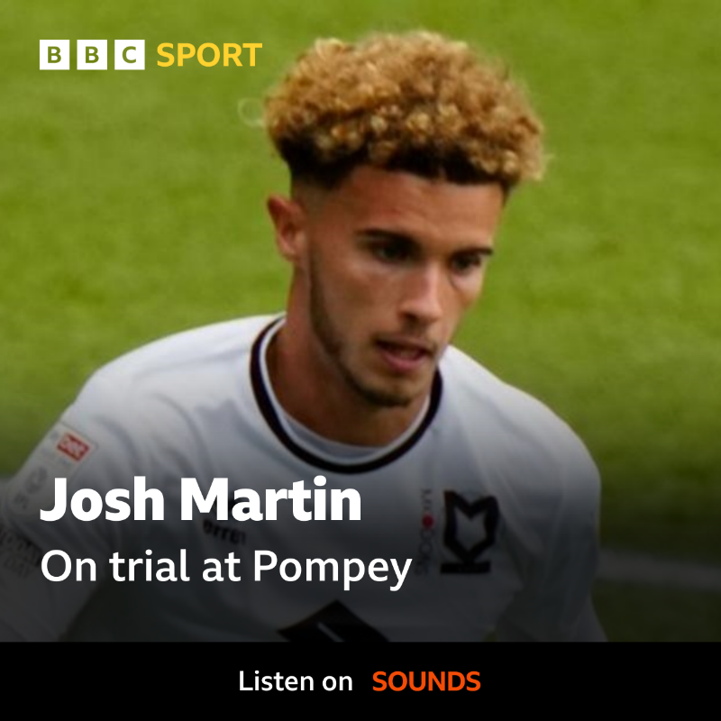 mrandrewmoon's tweet photo. Former Norwich City winger Josh Martin is currently on trial at #Pompey

Listen to John Mousinho on why and whether he'll join #ncfc...