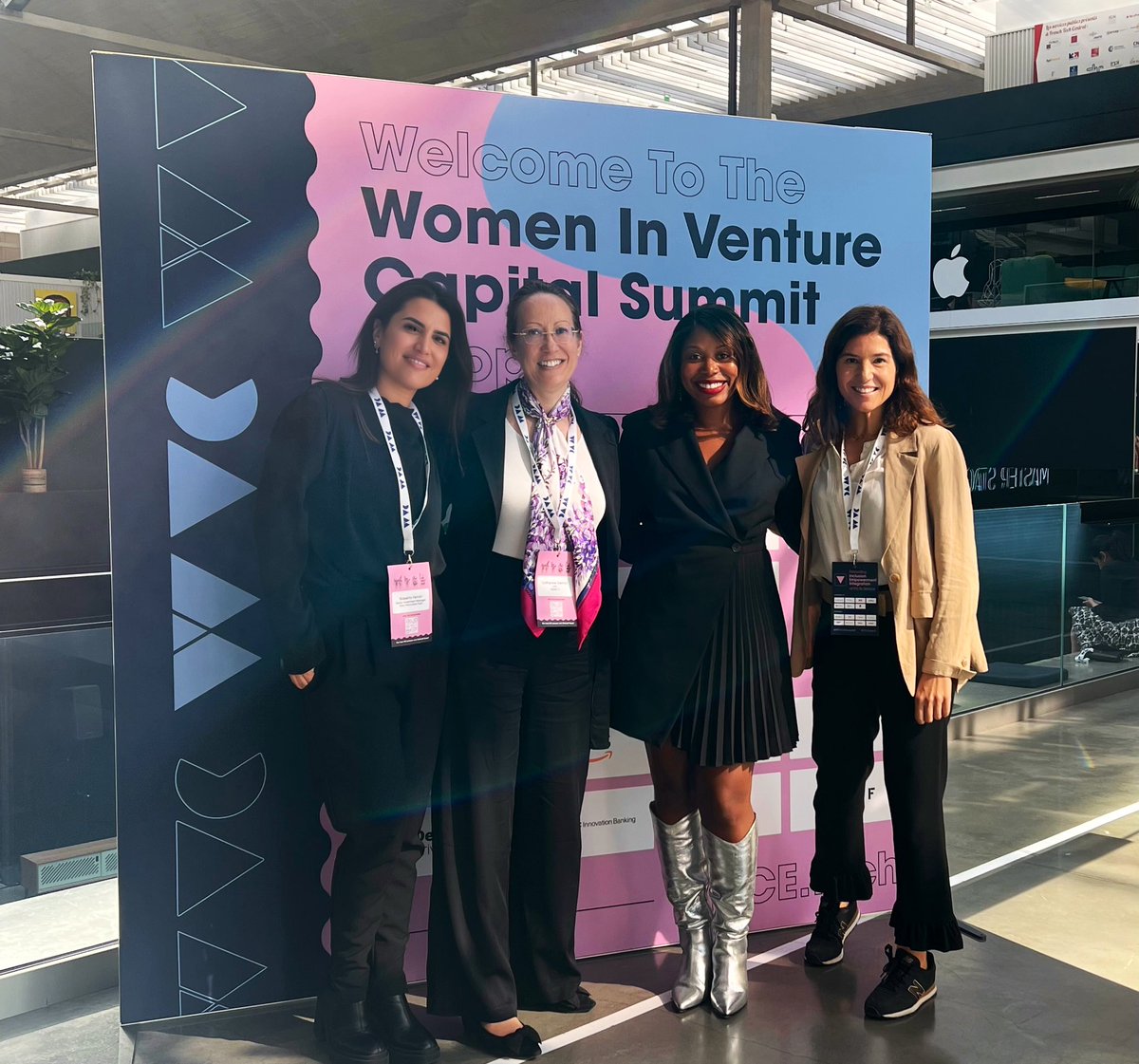 Energized after participating in @wvce_tech! Great to meet so many female investors, Partners and GP’s 🤩And so exciting to be on Main Stage to talk about CVC Investing and what we do at @WayraES with Catherine <a href="/AllianzX/">Allianz X</a> Roberta <a href="/Sony_Innov_Fund/">Sony Innovation Fund</a> and <a href="/101witheliseb/">Elise B</a> 🙌🏻 #WVC23Summit