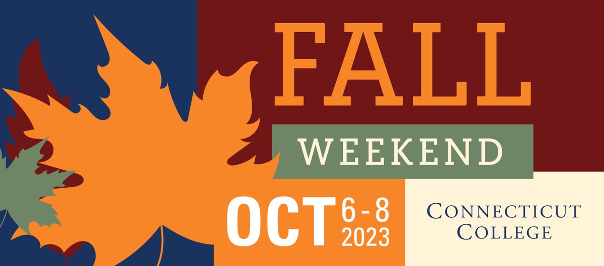 Lots of athletics events planned for Fall Weekend 2023, including:

- 50 Years of W Volleyball Celebration
- Fran Shields Retirement Celebration
- 50 Years of M Soccer Celebration
- Hall of Fame Ceremony

Check out the full slate (and register) here: conncoll.edu/fall-weekend/s…