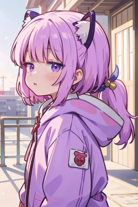 紫髪ちゃん