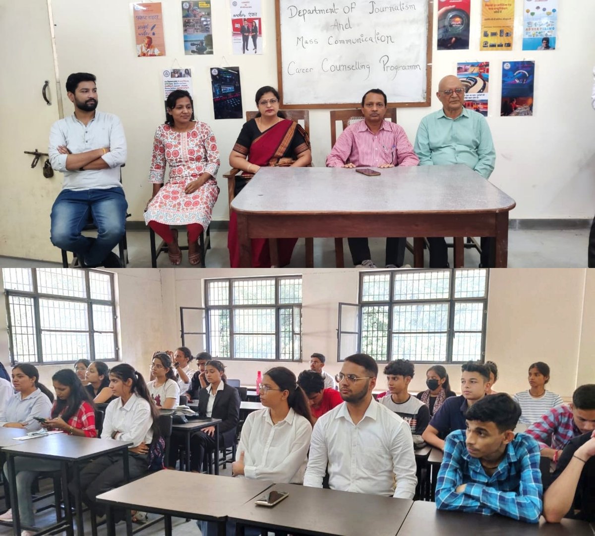 GpgcKotdwar's tweet photo. 29.09.2023
Career Guidance and Orientation program in department of Journalism and Mass Communication
#Orientation
#CareerGuidance
#StudentSupportAndProgression
#BJMC
#DrPDBHimalayanGovtPGCollegeKotdwar https://t.co/Q9LBj4ZHC9