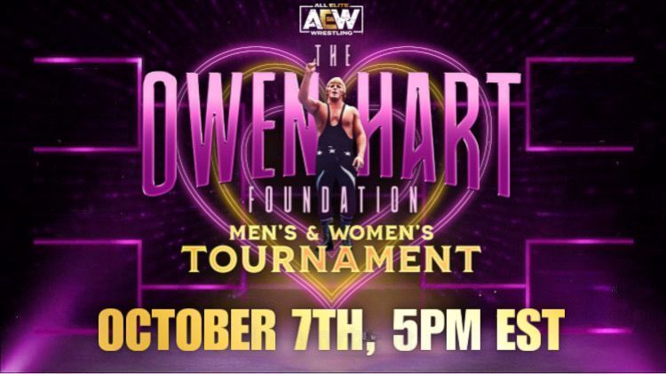 AEW is thrilled to announce the Owen Hart  Tournament as a PPV event on October 7th. Get ready for an unforgettable night of wrestling in honor of a true legend! 🤼‍♂️💫 #AEWOwenHart #WrestlingLegends #AEW

buff.ly/3ZDLK3k