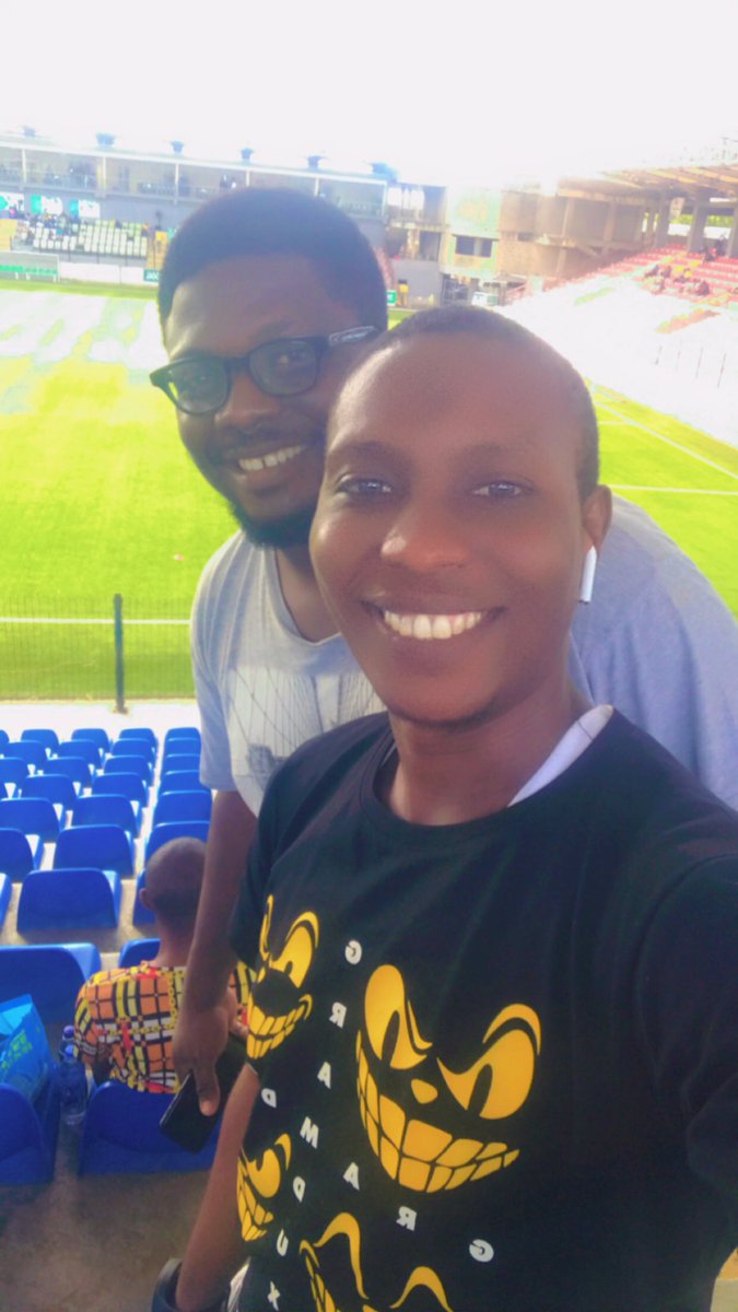 Mide_Onemind's tweet photo. With my homie 🥰🥰🥰🥰 @soladimeji
Sporting Lagos vs Gombe united
#SUPPORTNPFL https://t.co/FFV1sTFSWw