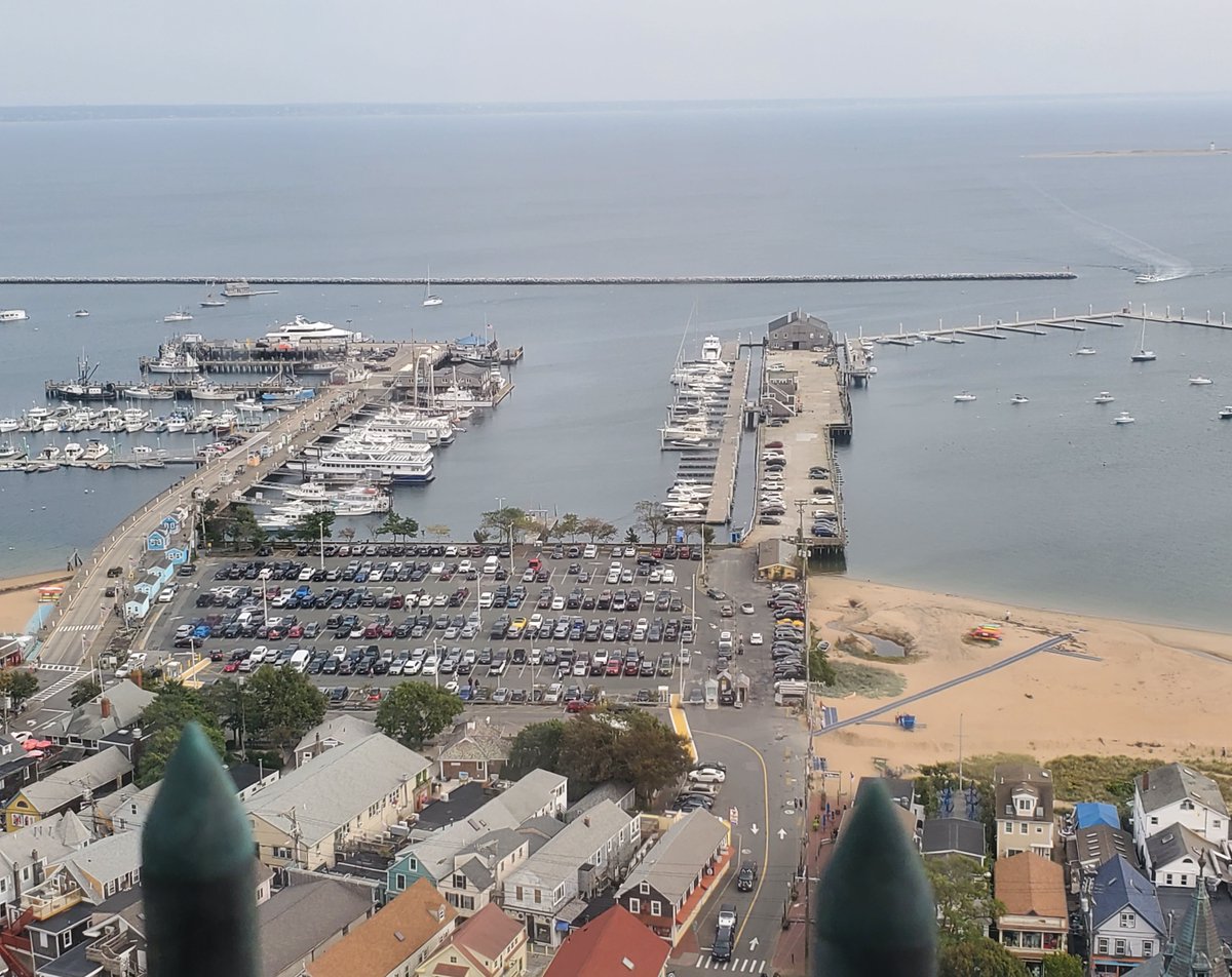 Made it to the Top. Provincetown Harbor.

#Pilgrim #Monument #PilgrimMonument #OuterCape #Skyline #View #Scenic