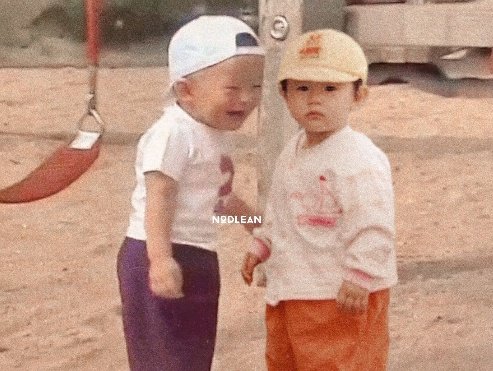 baby #peachbun playing together🥺