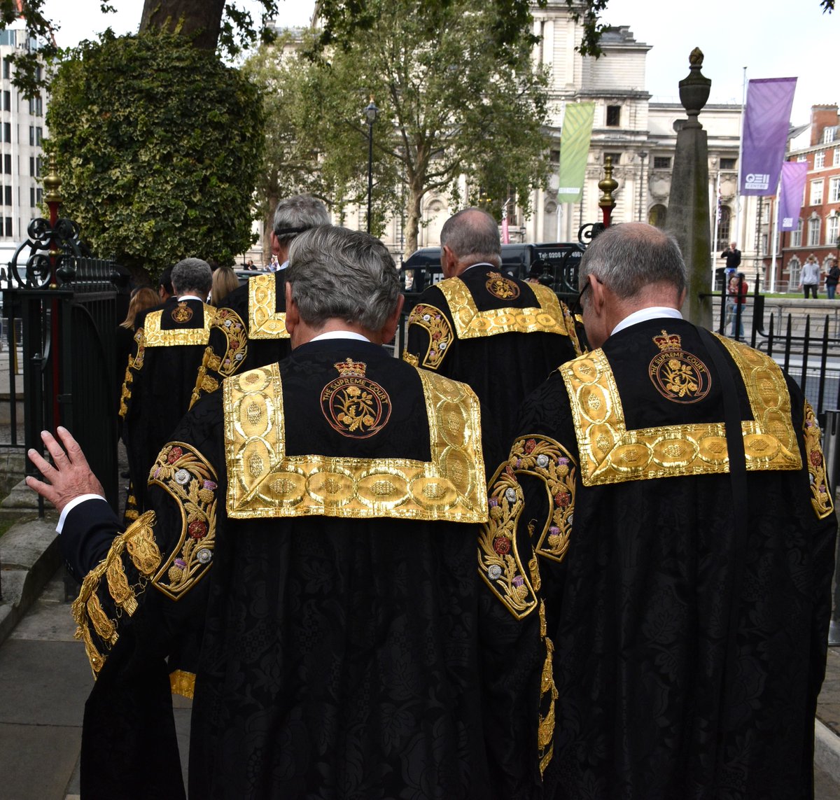 Today, 11 Justices processed from the UK Supreme Court to Westminster Abbey  where they took part in a service to mark the Opening of the Legal Year  2023-24. Case listings for the