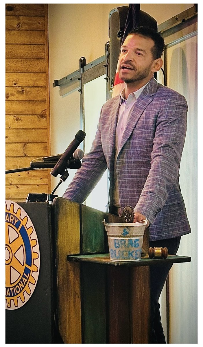 The future is bright for our beloved <a href="/HailState/">Mississippi State Athletics</a> Bulldogs with <a href="/zacselmon/">Zac Selmon</a> at the helm! Mr. Selmon spoke to Rotarians on the importance of supporting our student-athletes, the opportunities that college athletics opens up for thousands of young people, and the importance of NIL.