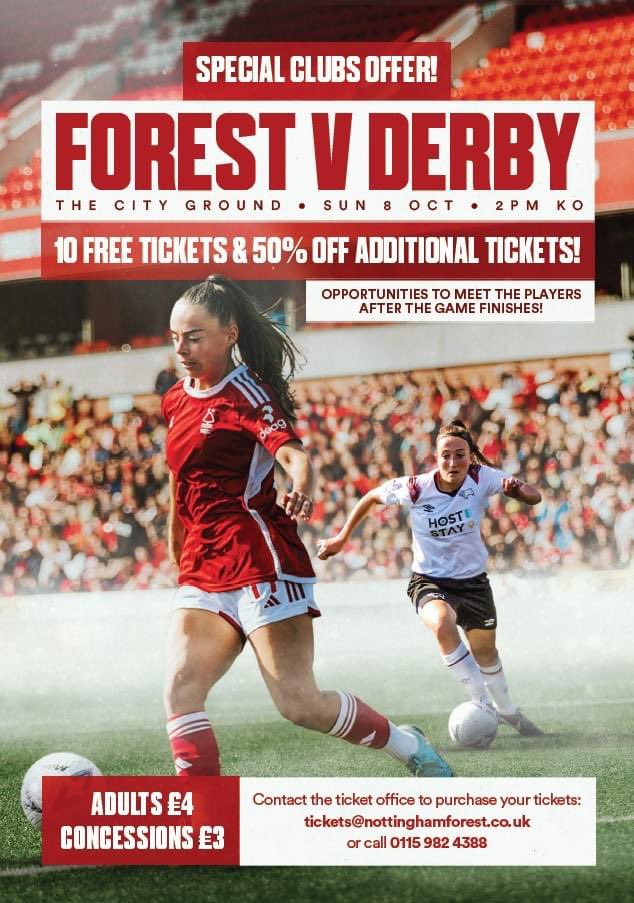 Nottinghamshire Girls & Ladies League tweet media