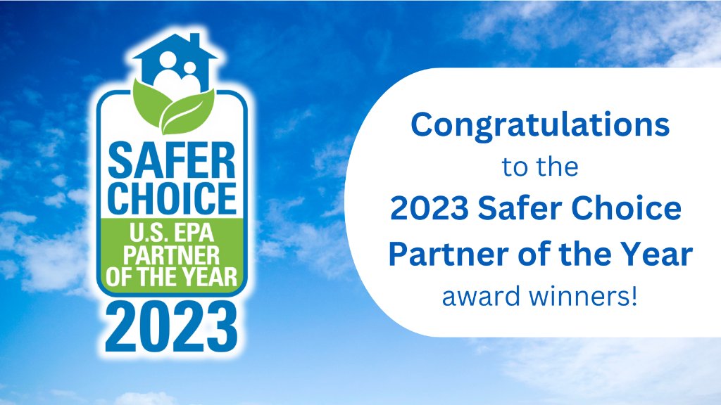 EPA's tweet photo. Congratulations to the 2023 #EPASaferChoice Partner of the Year Award winners!
These 30 winners have worked to make sure people have access to dependable products made with safer ingredients for you, your family, workers, pets, and the environment.
https://t.co/72kvjQOvbT https://t.co/psyt3WbpWL