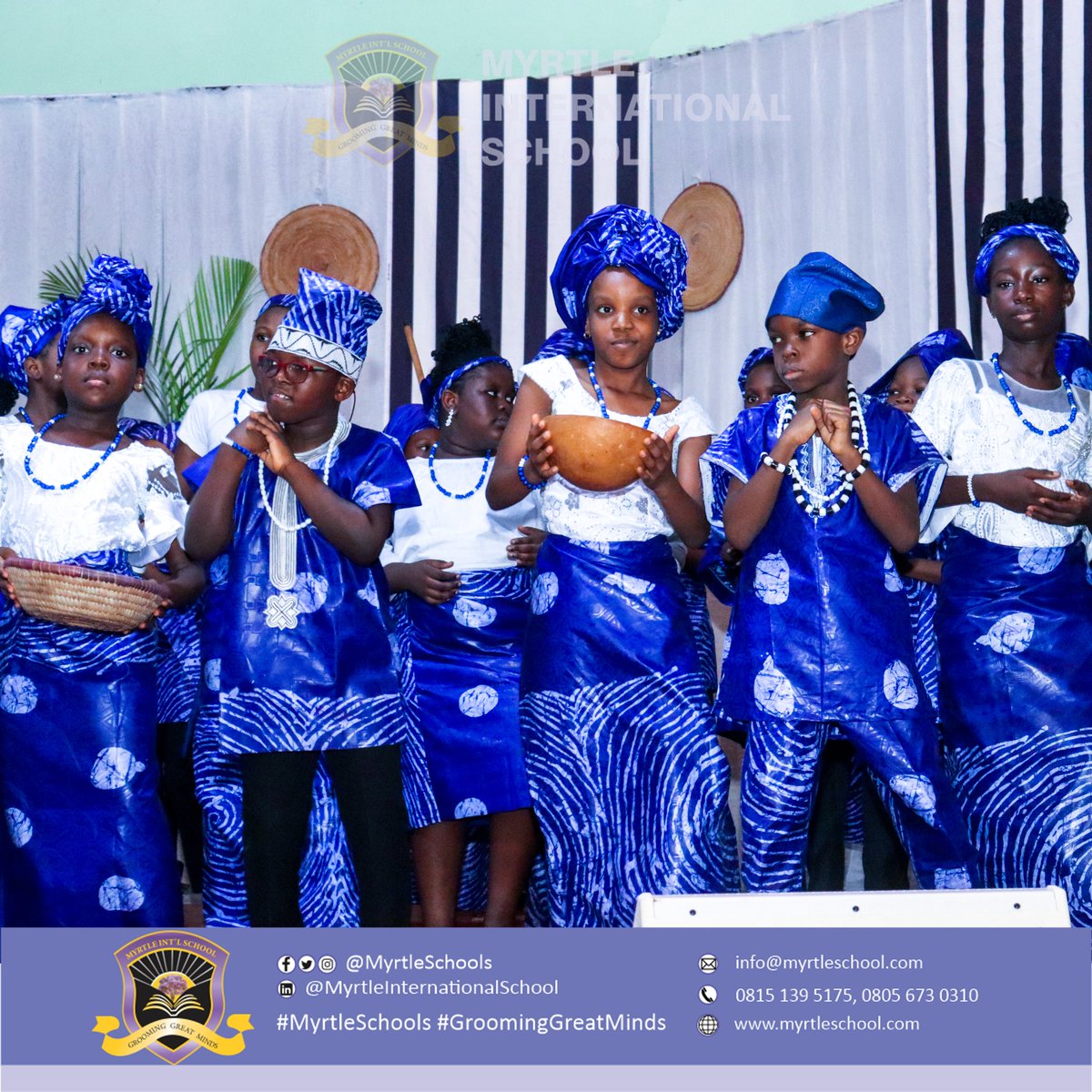 myrtleschools's tweet photo. It was absolutely delightful to witness the 2023 Nigerian Day presentations by our pupils to commemorate Nigeria's Independence Day and Bayelsa State anniversaries. It was a moment to truly marvel at the beautiful richness of cultures represented in our pupils.
#NigeriaAt63 https://t.co/2fzD0eiwR2