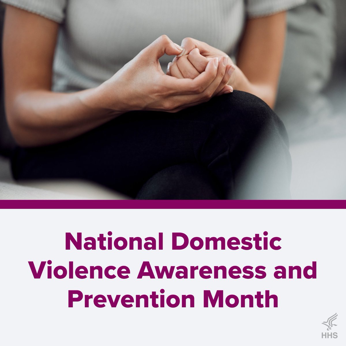 HHSGov's tweet photo. #DomesticViolence can take the form of physical, sexual, or psychological aggression. In October, we educate ourselves and our loved ones on recognizing and addressing domestic violence. 
 
Learn more from @cdcgov at https://t.co/LaHCI2uAXY. https://t.co/Vfndfpm1rk