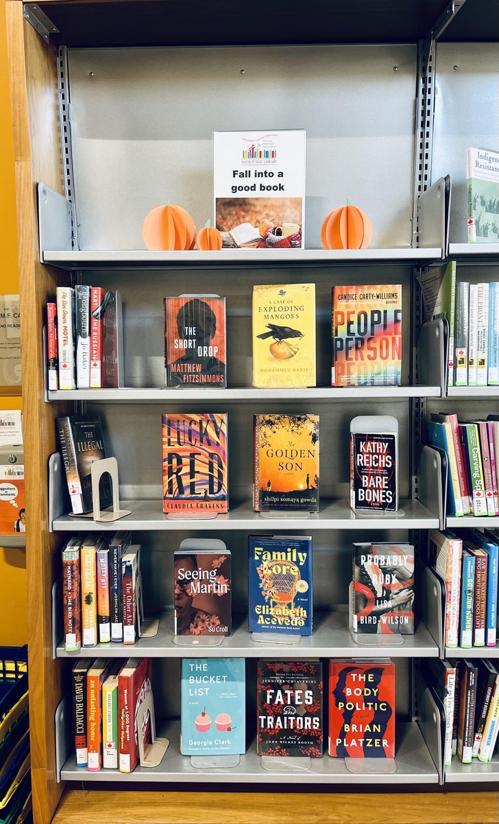 KFPL's tweet photo. Leaf your worries behind and fall into a good book at the Calvin Park Branch! #FallIntoReading #LibraryLove https://t.co/87VyQIzUpX