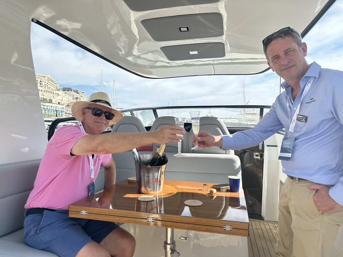 It's a wrap! Thank you so much to everyone who visited us at @mys_monaco, took a tour around the Duchy Sport, and raised a glass with us. It's been a blast. Same again next year? @tarquinsgin #Cockwells #DuchySport #SportsTender #LuxuryDayBoat #MYS23