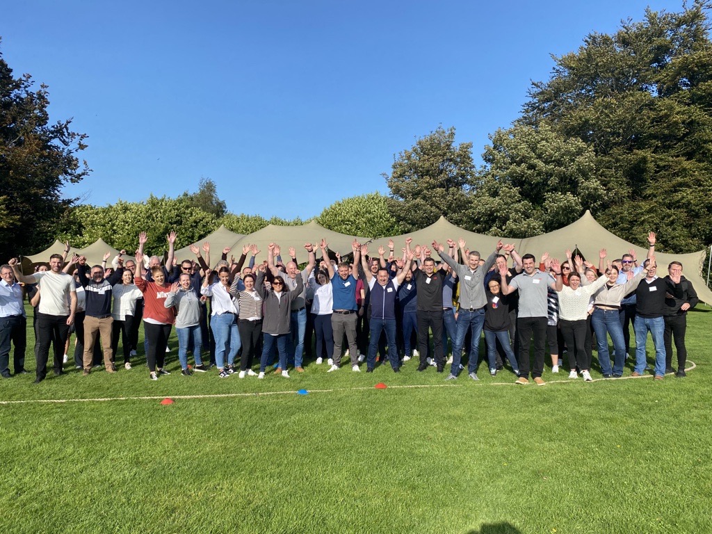 ABBIreland's tweet photo. Our ABB Sandyford office enjoyed a team building day on Friday where all our colleagues came together to learn about each others businesses and take part in fun activities. Thank you to all who took part!

#ABBIreland #teambuilding #together #teamwork #fridayfun #abb #wellness https://t.co/XCrcEmgnbS