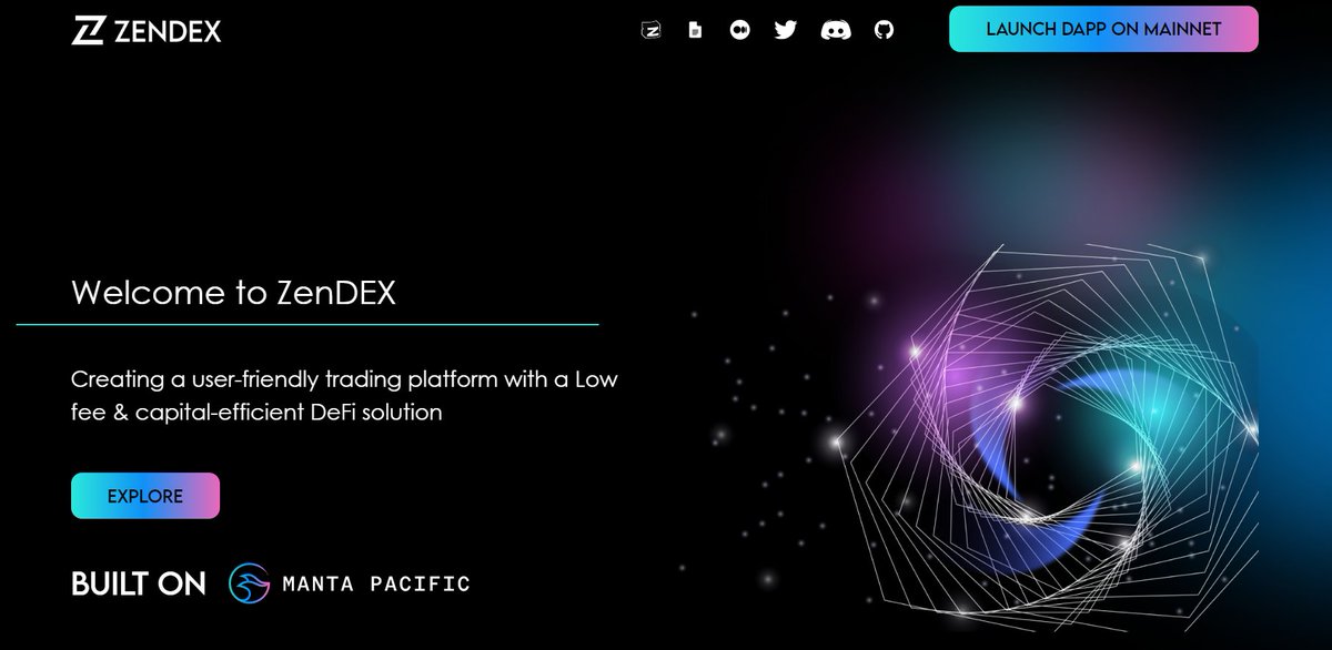Zendex_finance's tweet photo. 📣Attention, please!!

We're thrilled to share ZenDEX's brand-new landing page is officially live! 🌐

feel free to explore https://t.co/u7ca1gFpUu built on @MantaNetwork, the Modular L2 backed by @BinanceLabs 🚀

#Zendex #mantanetwork https://t.co/O1Hyb23Ovs