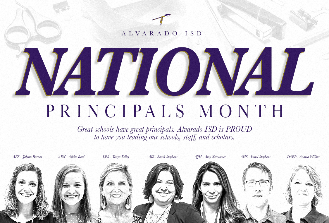 We are blessed to have a phenomenal group of educators leading our campuses! Happy National Principals Month! #AlvaradoExcellence