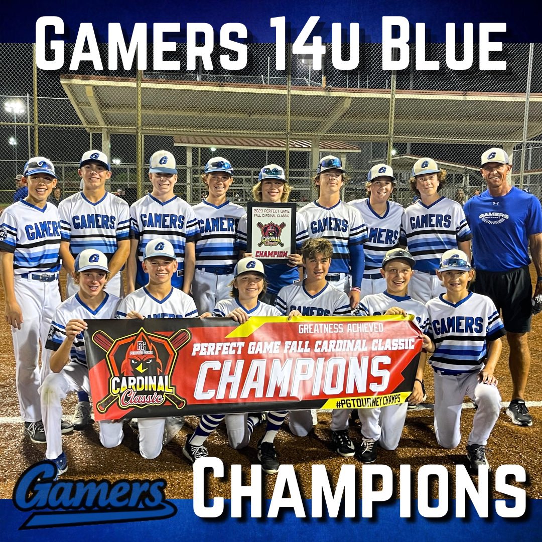 stlgamers's tweet photo. Gamers 14u Blue dominated this weekend, winning the Perfect Game Fall Cardinal Classic @pg_tourney
Getting the job done and getting better along the way!
#stlgamers #gamersdifference #pgtourneychamps https://t.co/wr4vh8sg0J