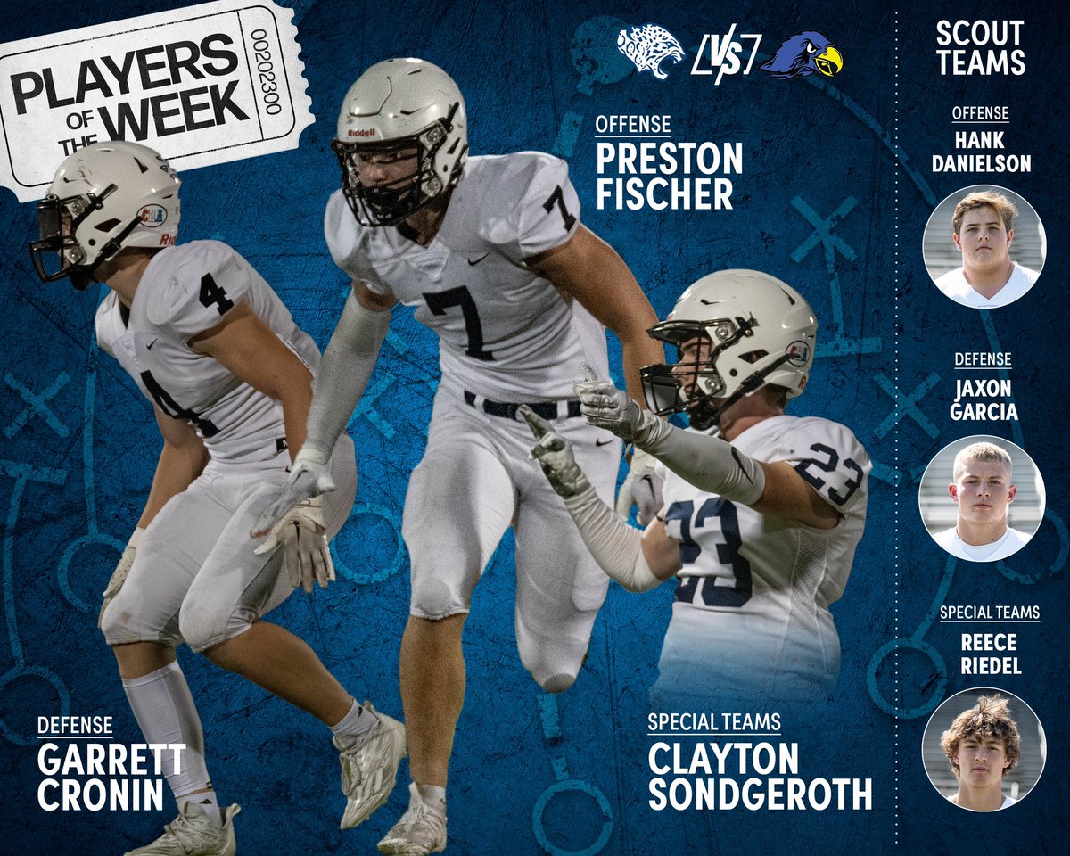 Week 5 Players of the Week. #1-0 #WYOS
