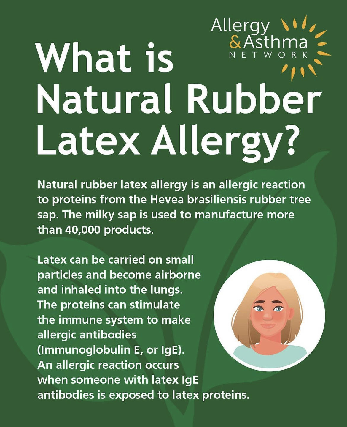 Allergy & Asthma Network on X: Day 2 of #LatexAllergyAwarenessWeek is all  about understanding #LatexAllergy! Also known as natural rubber latex  allergy, is an allergic reaction to the proteins present in the