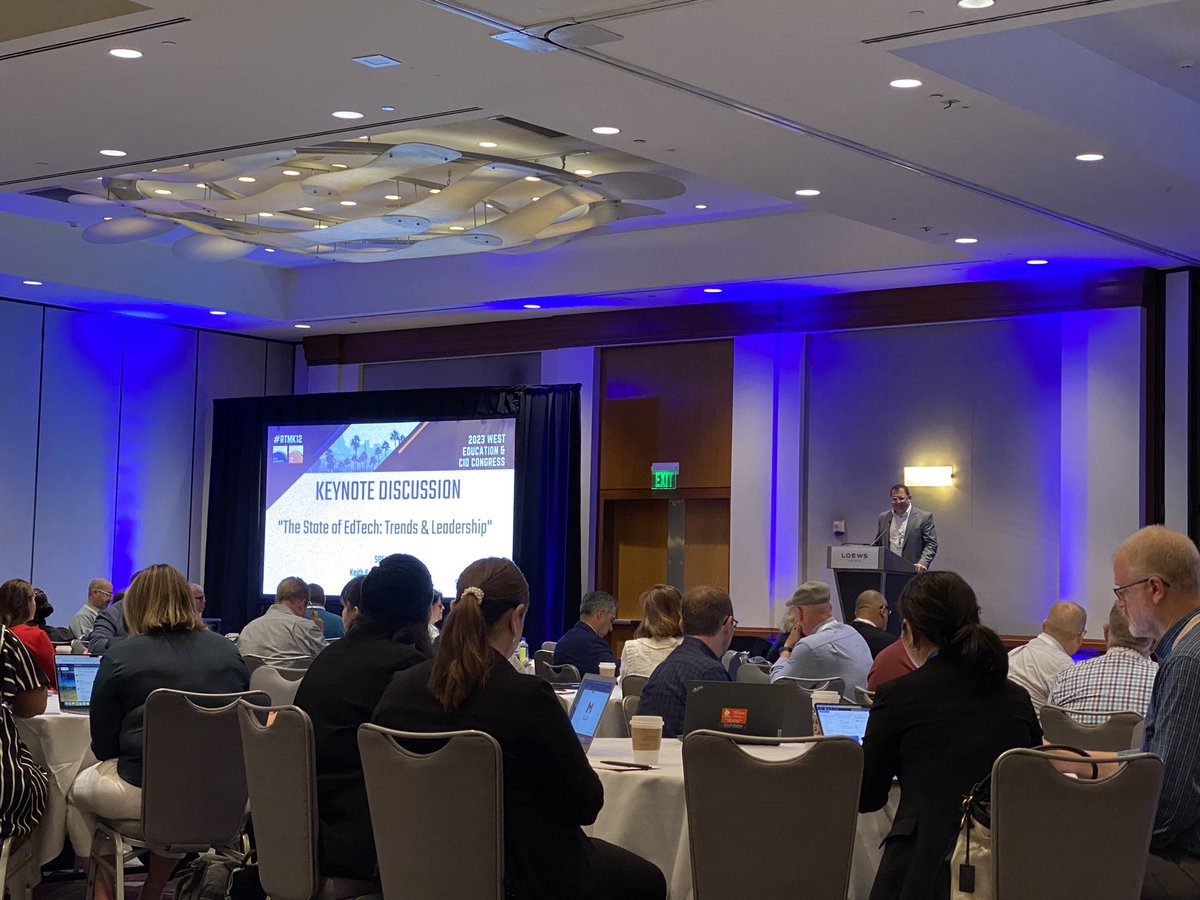 Ready for a great day at the 2023 RTM West Education &amp; CIO Congress! #rtmk12