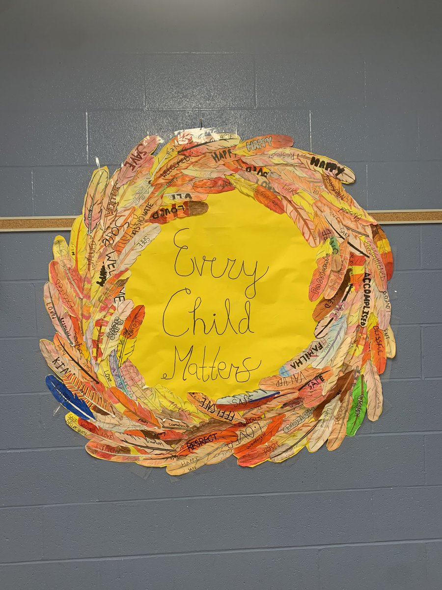 Ms.Minatel (@izzybela75) on Twitter photo Honouring the many children who suffered in Residential schools. Students should feel… safe, loved….
<a href="/OLVPrincipal1/">PrincipalOLV</a> <a href="/OLVSchoolNews/">OLV Catholic School</a> Honouring the many children who suffered in Residential schools. Students should feel… safe, loved….
<a href="/OLVPrincipal1/">PrincipalOLV</a> <a href="/OLVSchoolNews/">OLV Catholic School</a>