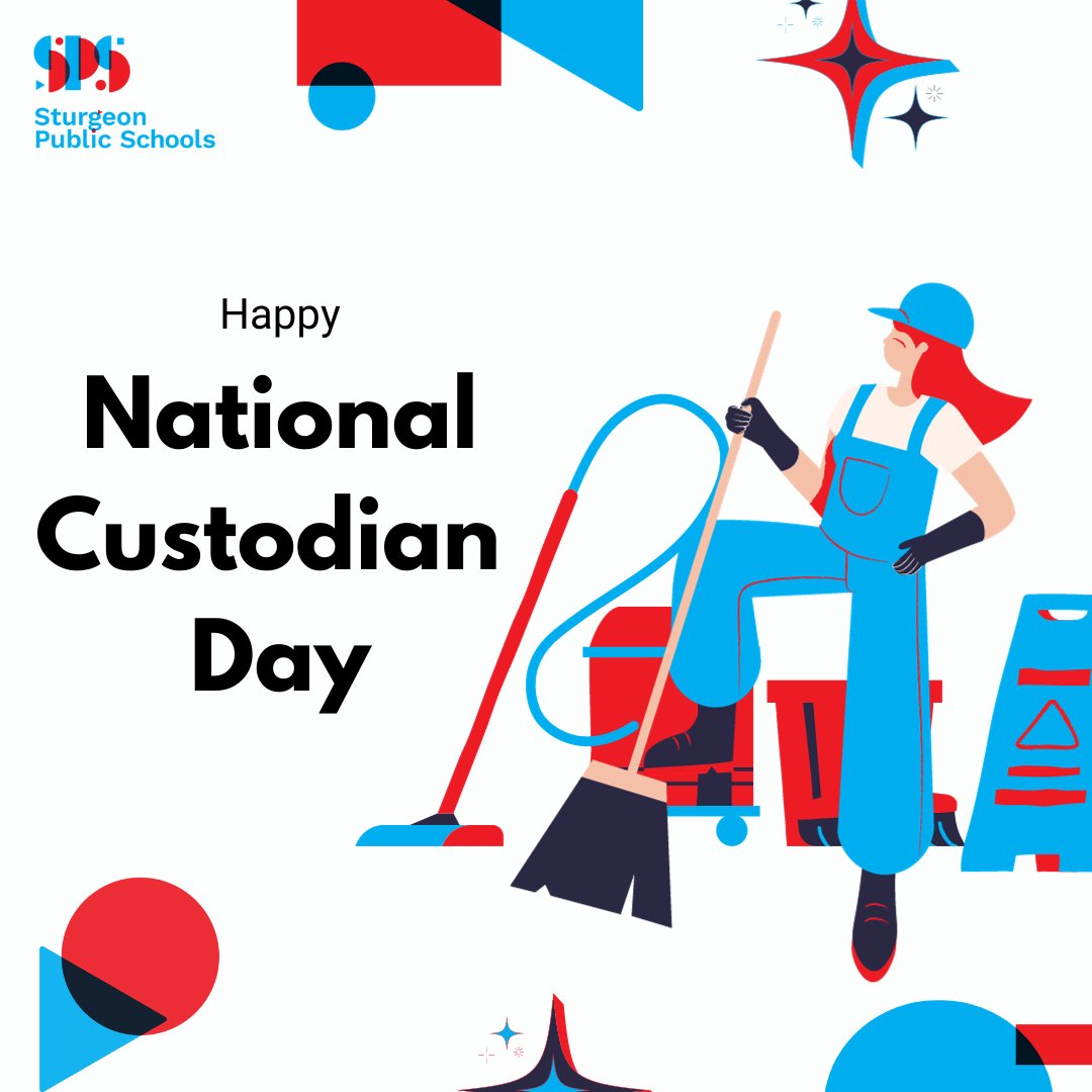 Our custodians work hard everyday to create a clean and safe space for learning. 

Let's take the time to say thank you today. ❤️